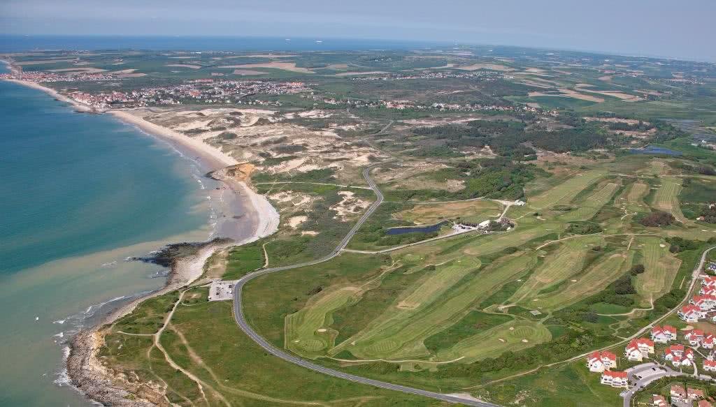 Golf de Wimereux - Fairway et green du parcours